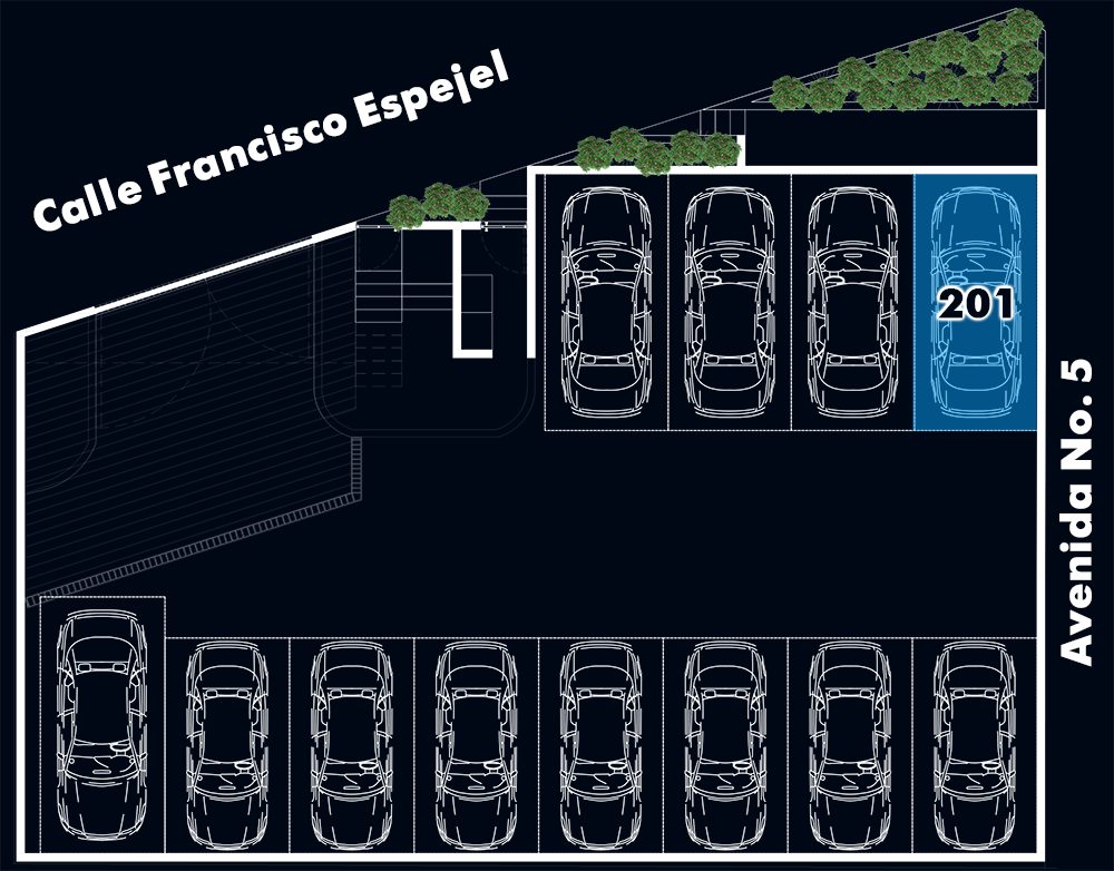 Lugar de Estacionamiento Departamento 201