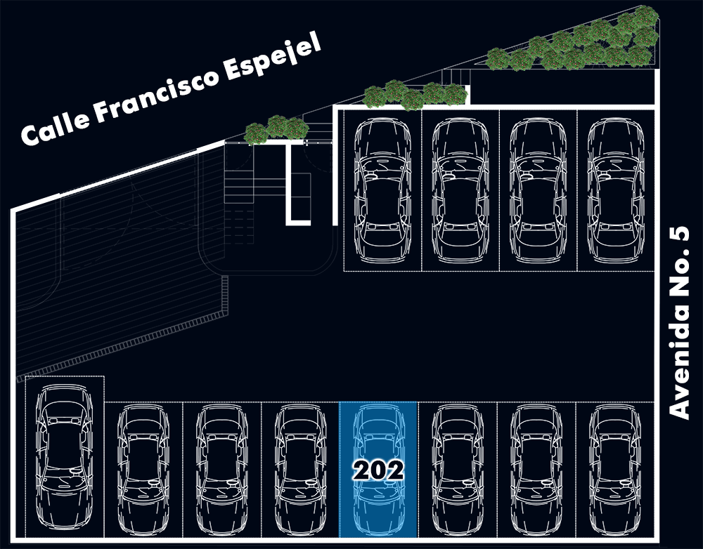 Lugar de Estacionamiento Departamento 202