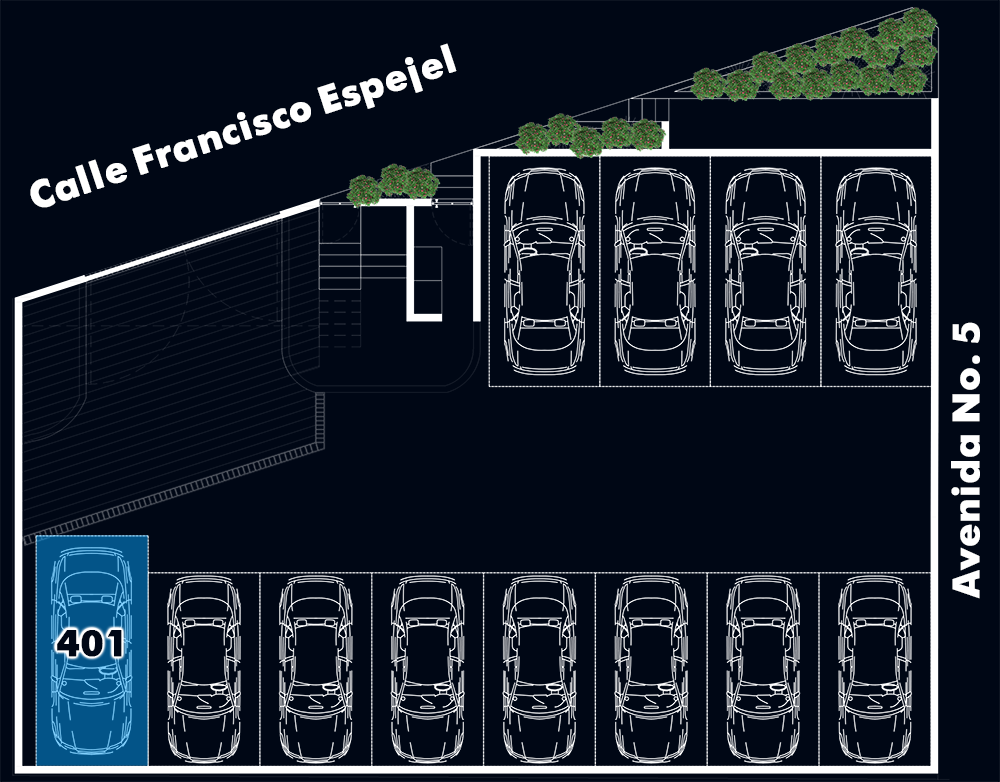 Lugar de Estacionamiento Departamento 401